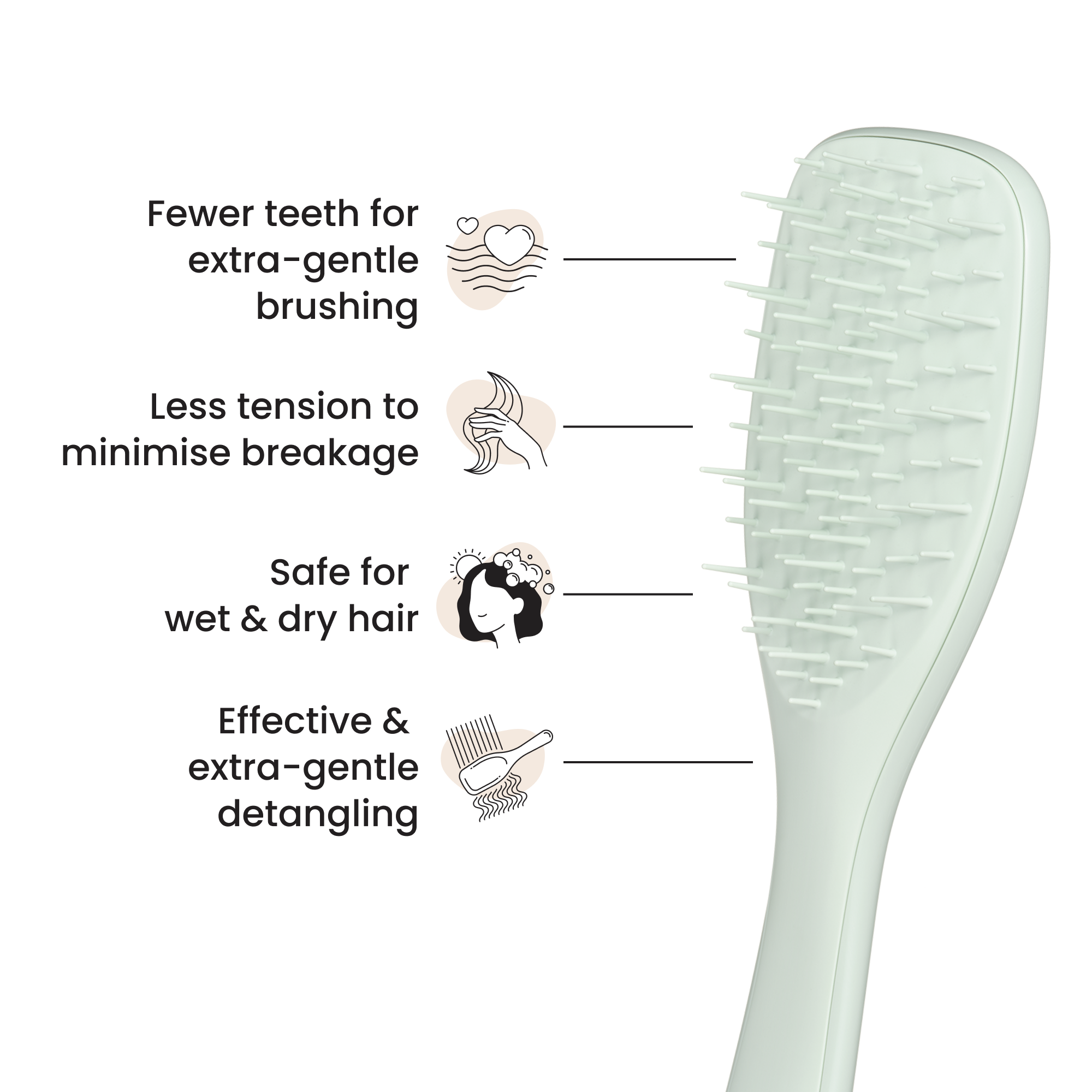 The Ultimate BRANELIA MAC PRESTIGE Detangler Extra Gentle